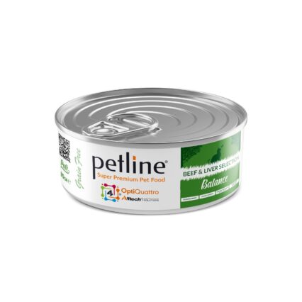 Petline Balance – Adult Cat Pâté with Beef & Liver