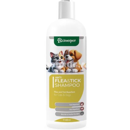 CLOVERPET ANTİ FLEA&TİK SHAMPOO 400ML