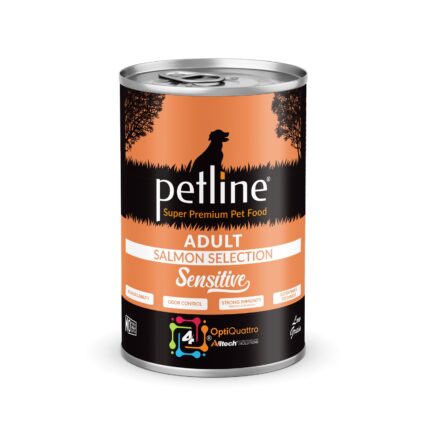 Petline Sensitive – Adult Dog Pâté with Salmon