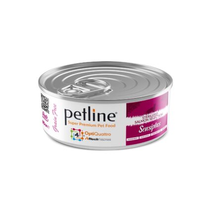 Petline Sensiplus – Sterilised Cat Pâté with Salmon
