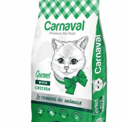 Carnaval Premium Gourmet Pişik Yemi – Toyuq Ətli (quru yem)