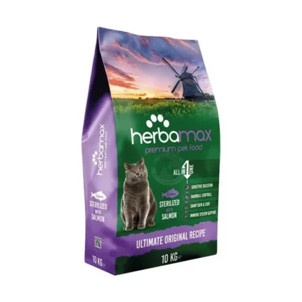 Herbamax Sterilized Cat Food with Salmon